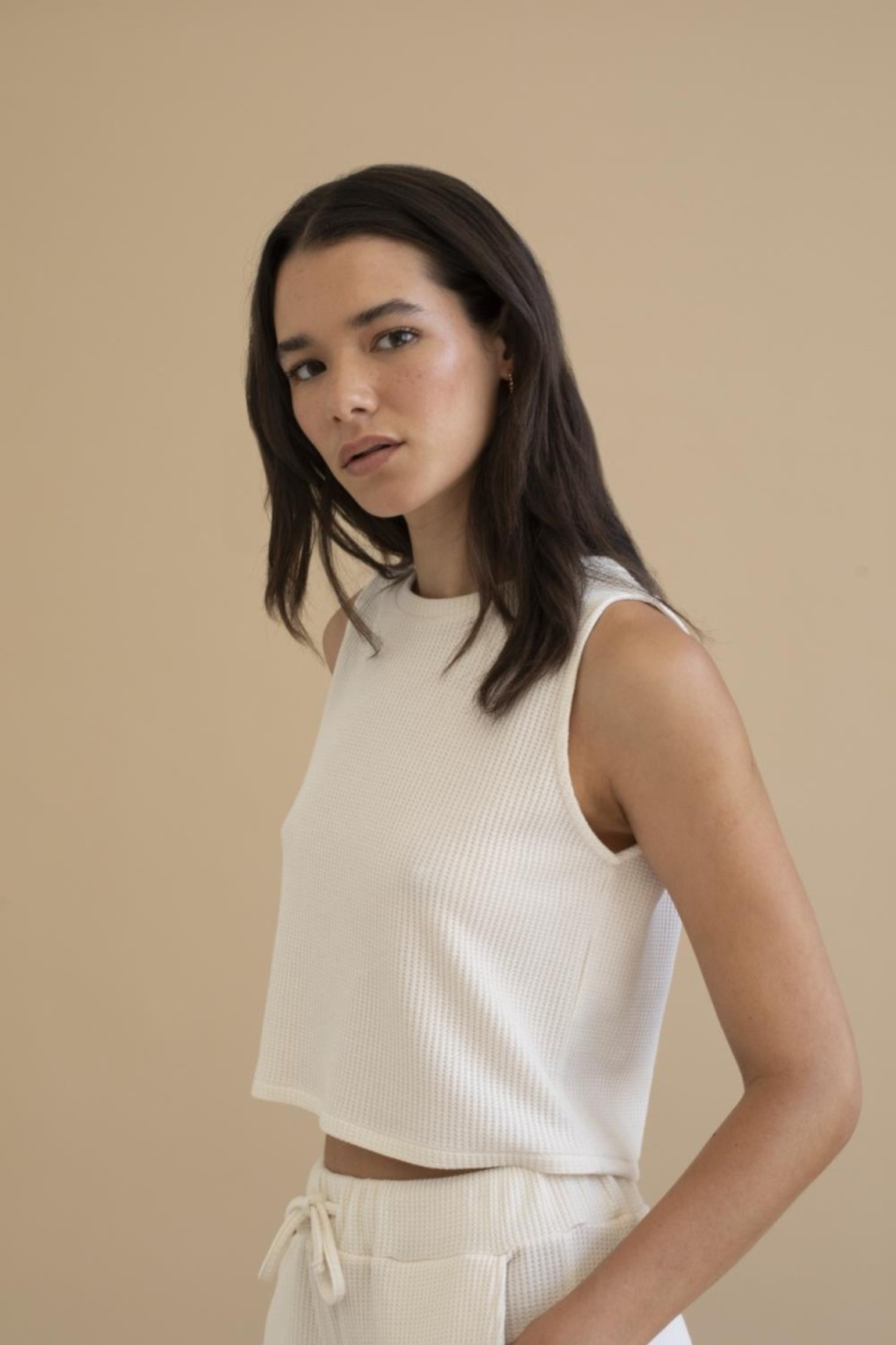 CARNEY TOP - ECRU