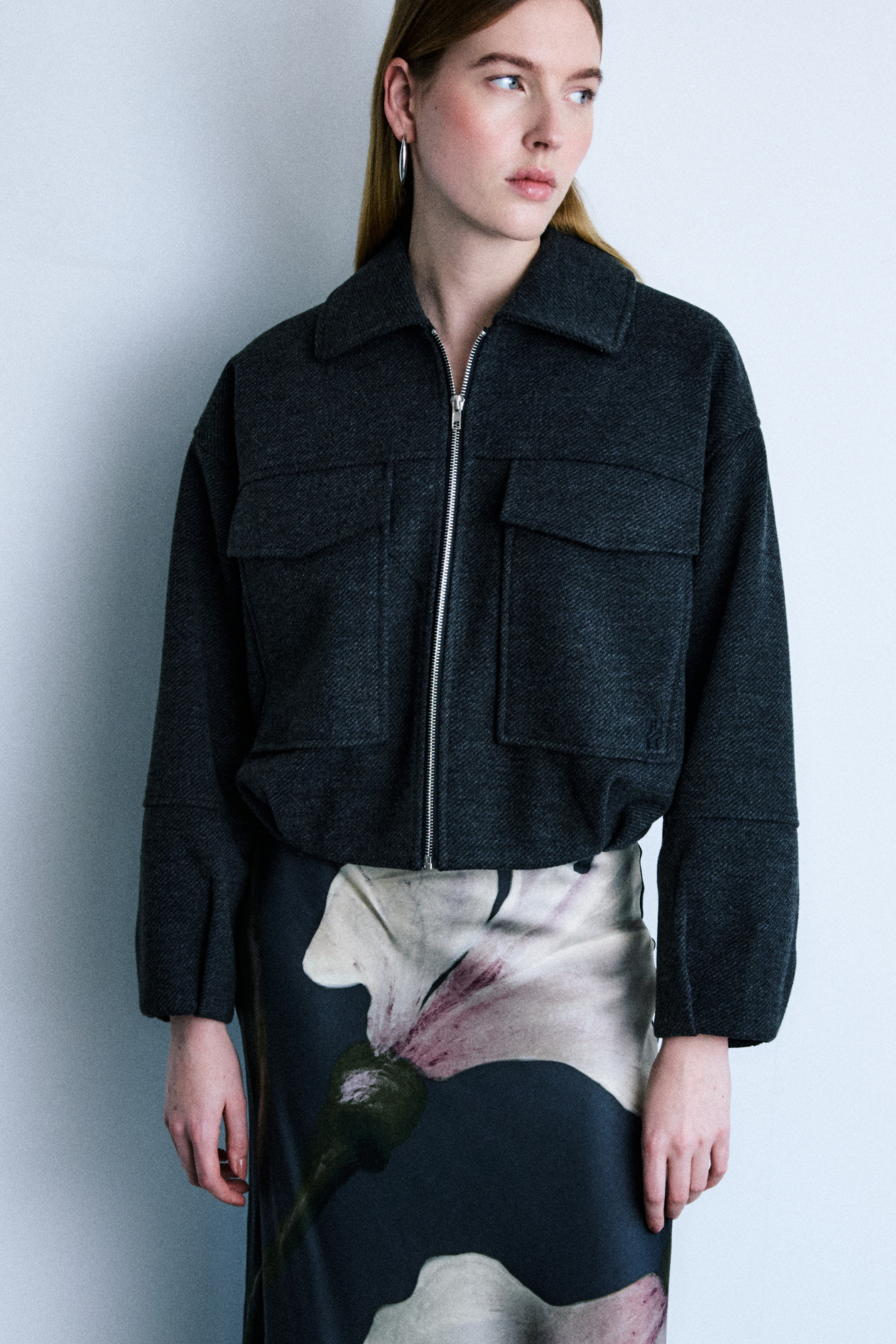 ANJELA VEST - ANTHRACITE