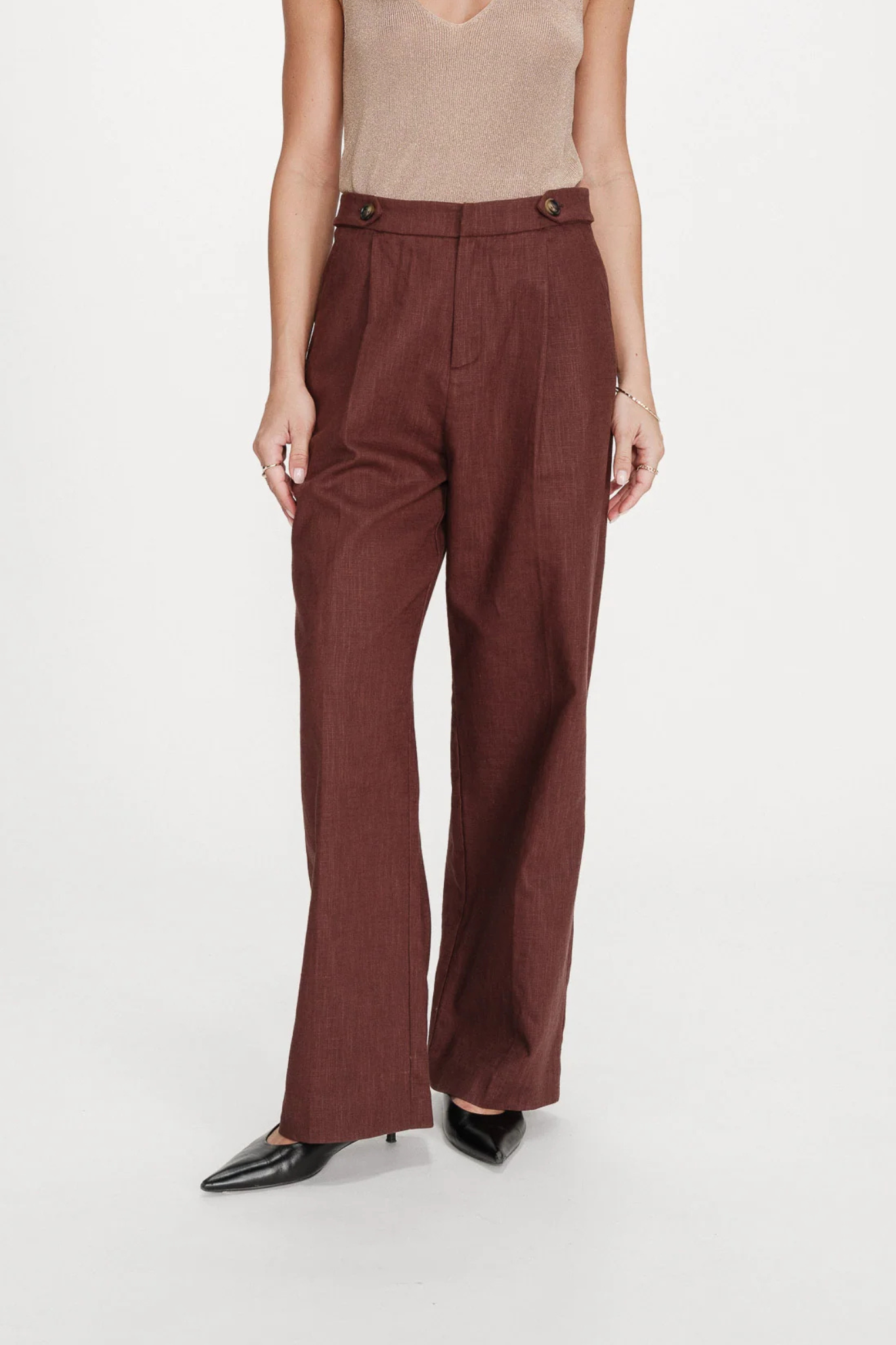 VANELIS PANTS - CHOCOLAT