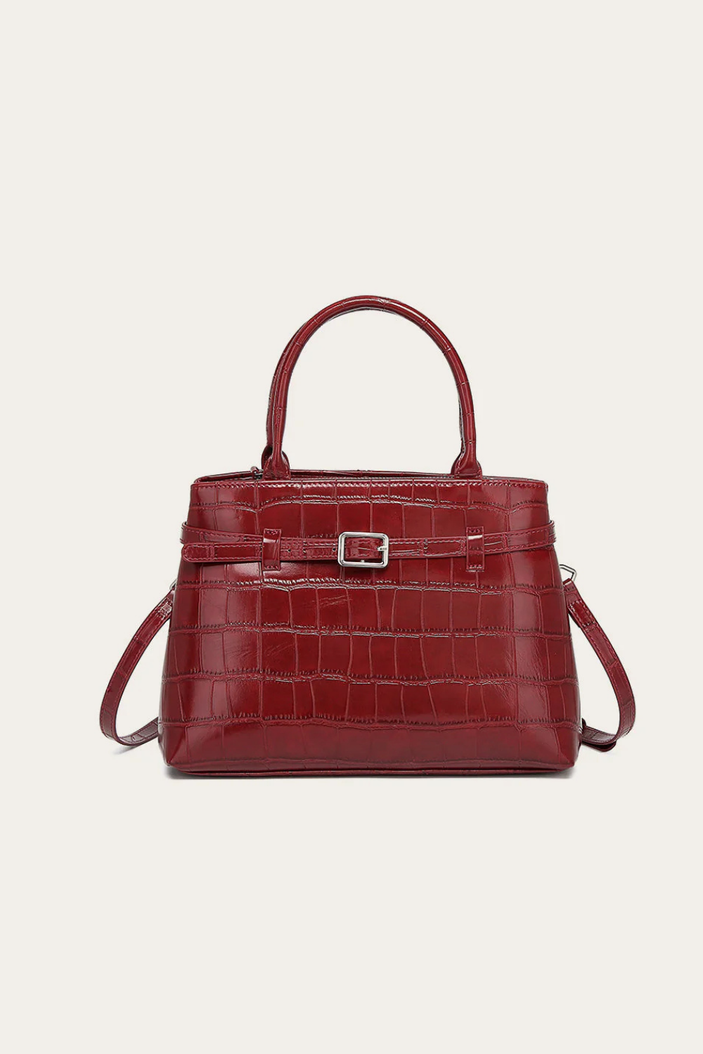 MACIE BAG - DARK RED