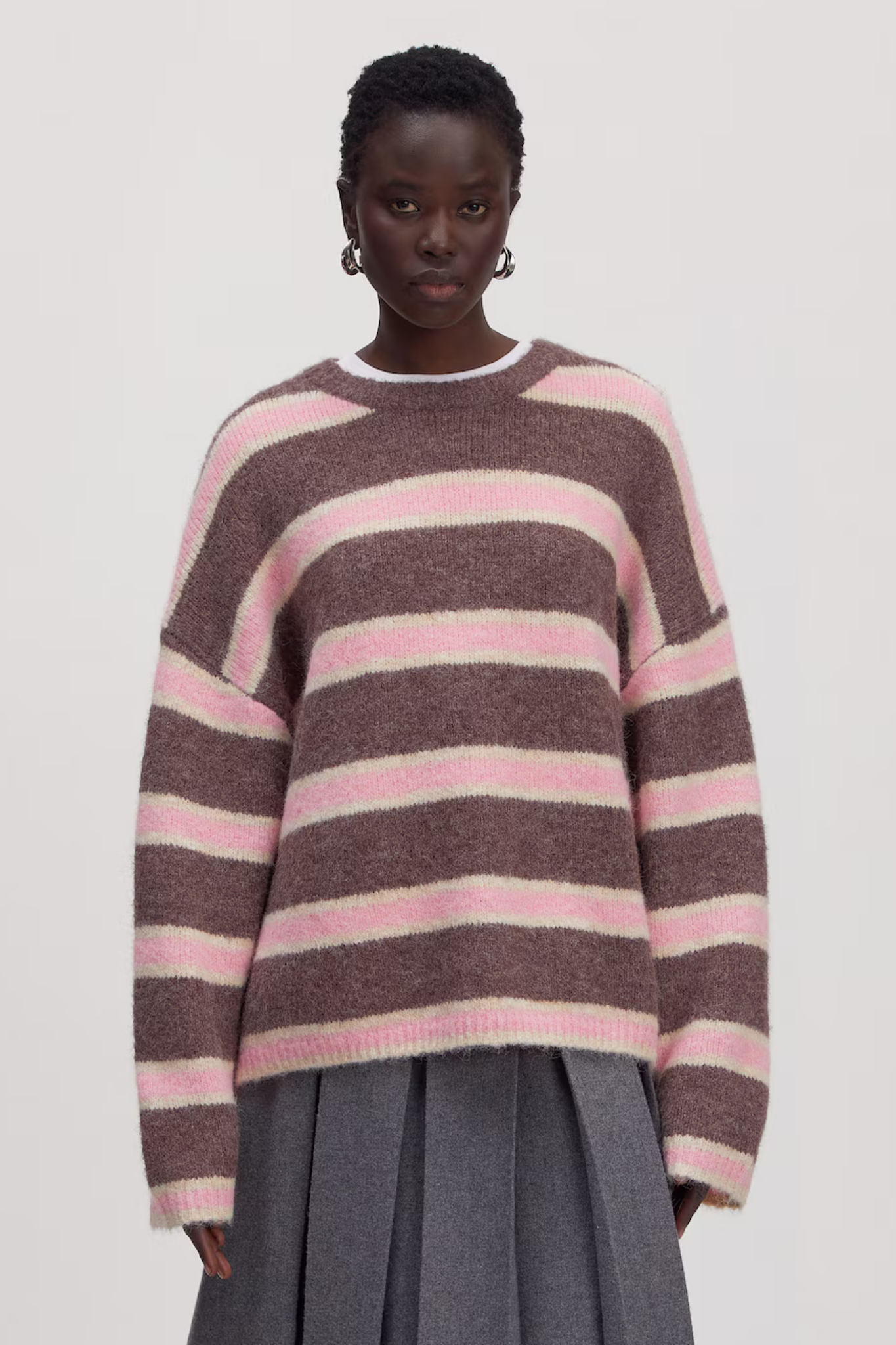 BAILEE SWEATER - STRIPES