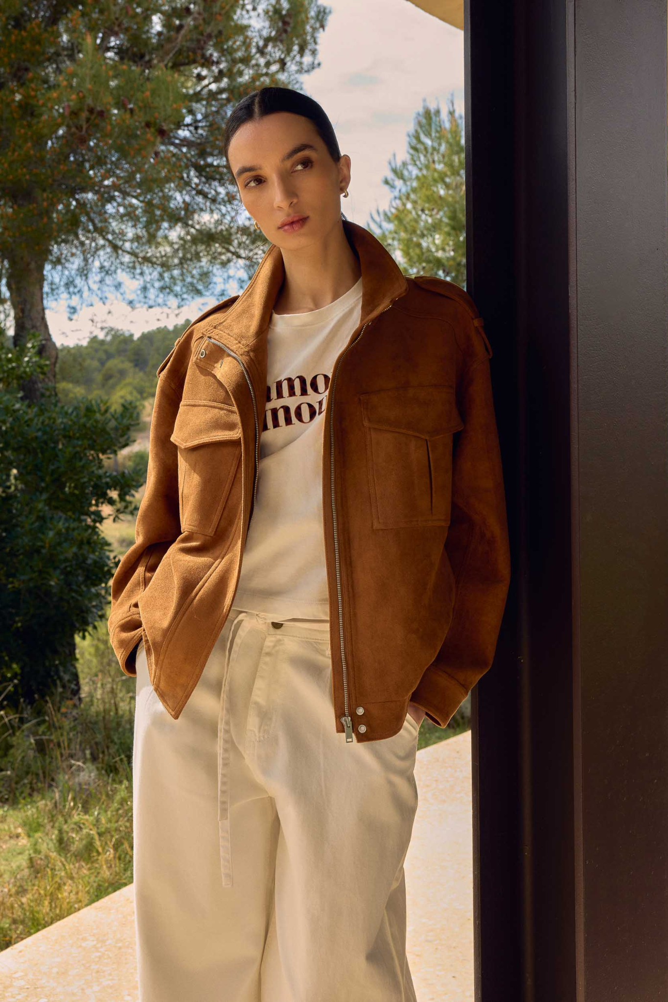ARIELLE JACKET - CAMEL