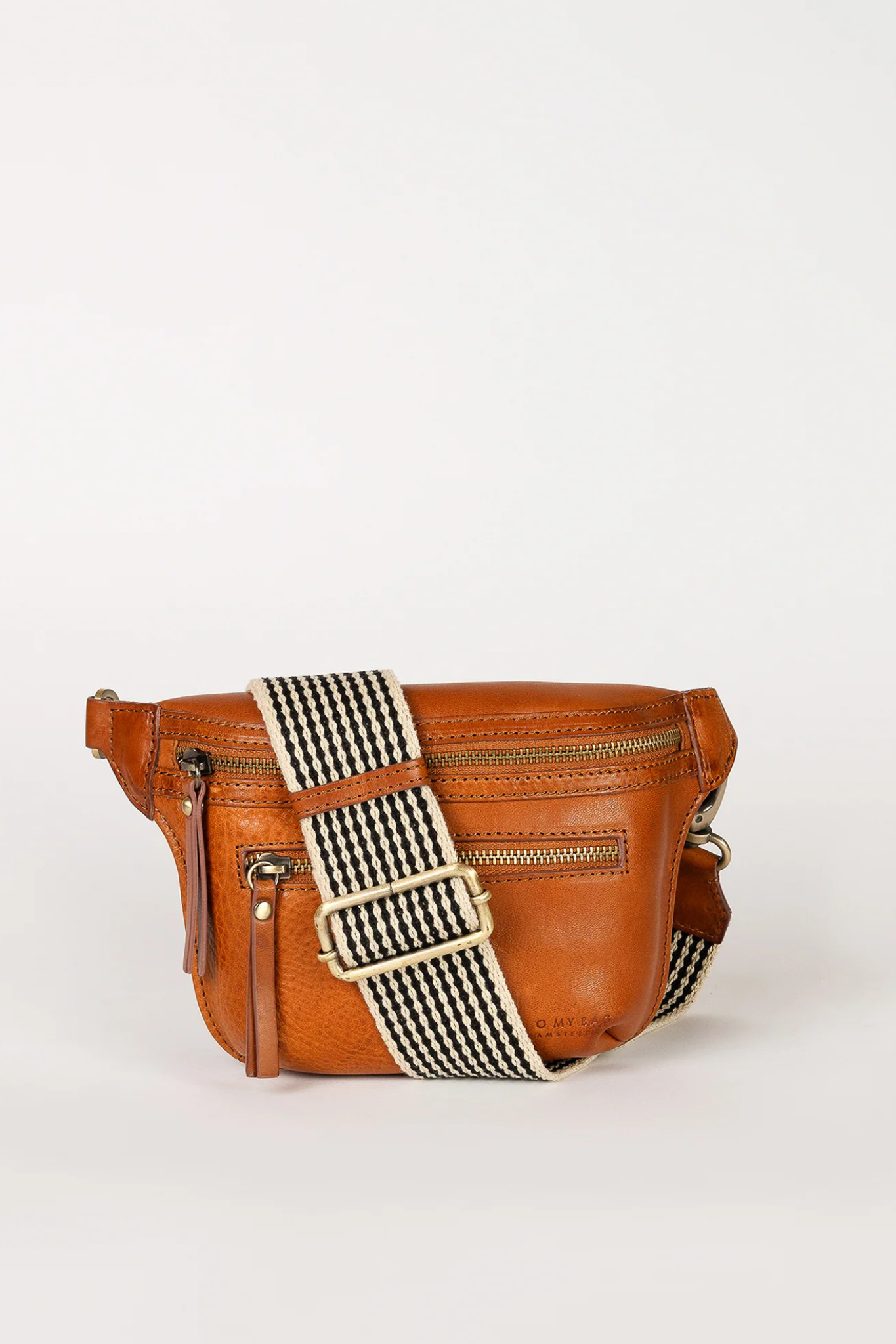 BECK'S BUM BAG - COGNAC STROMBOLI LEATHER