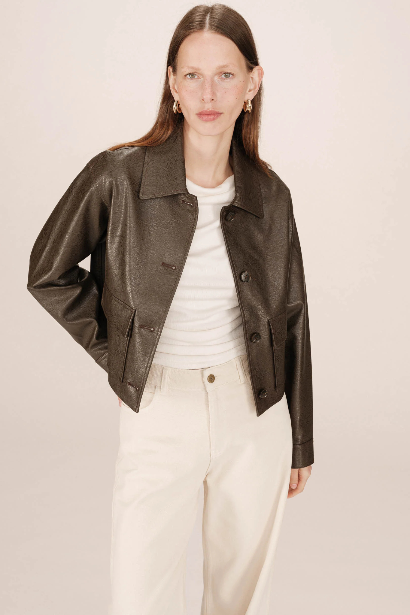 SOLANGE JACKET - CHOCOLAT