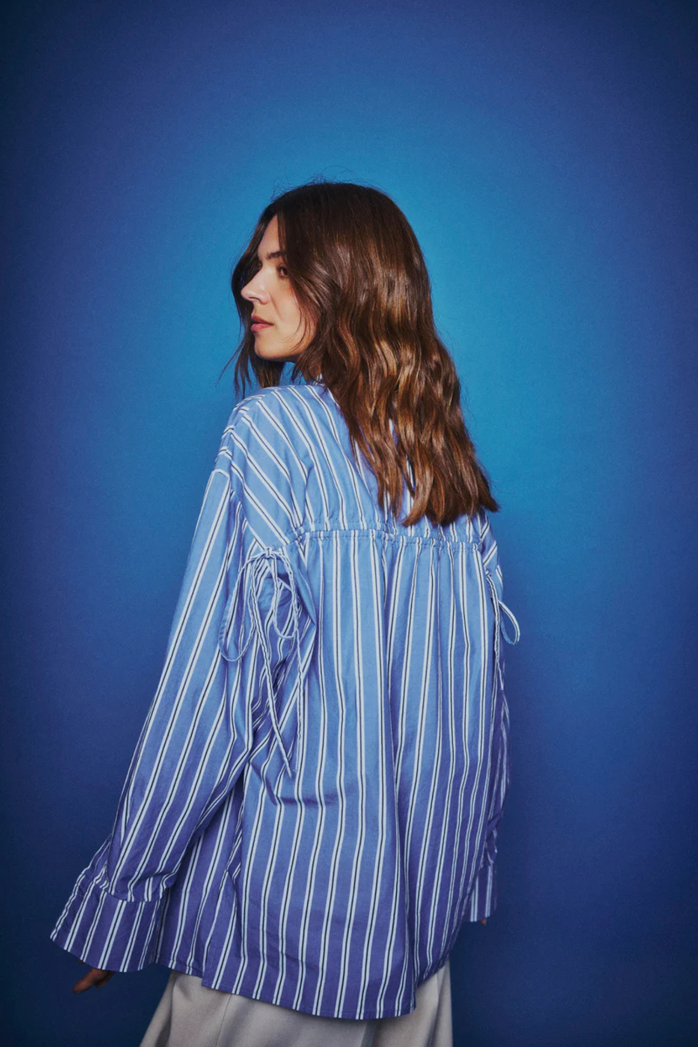 MALOA SHIRT - BLUE STRIPE