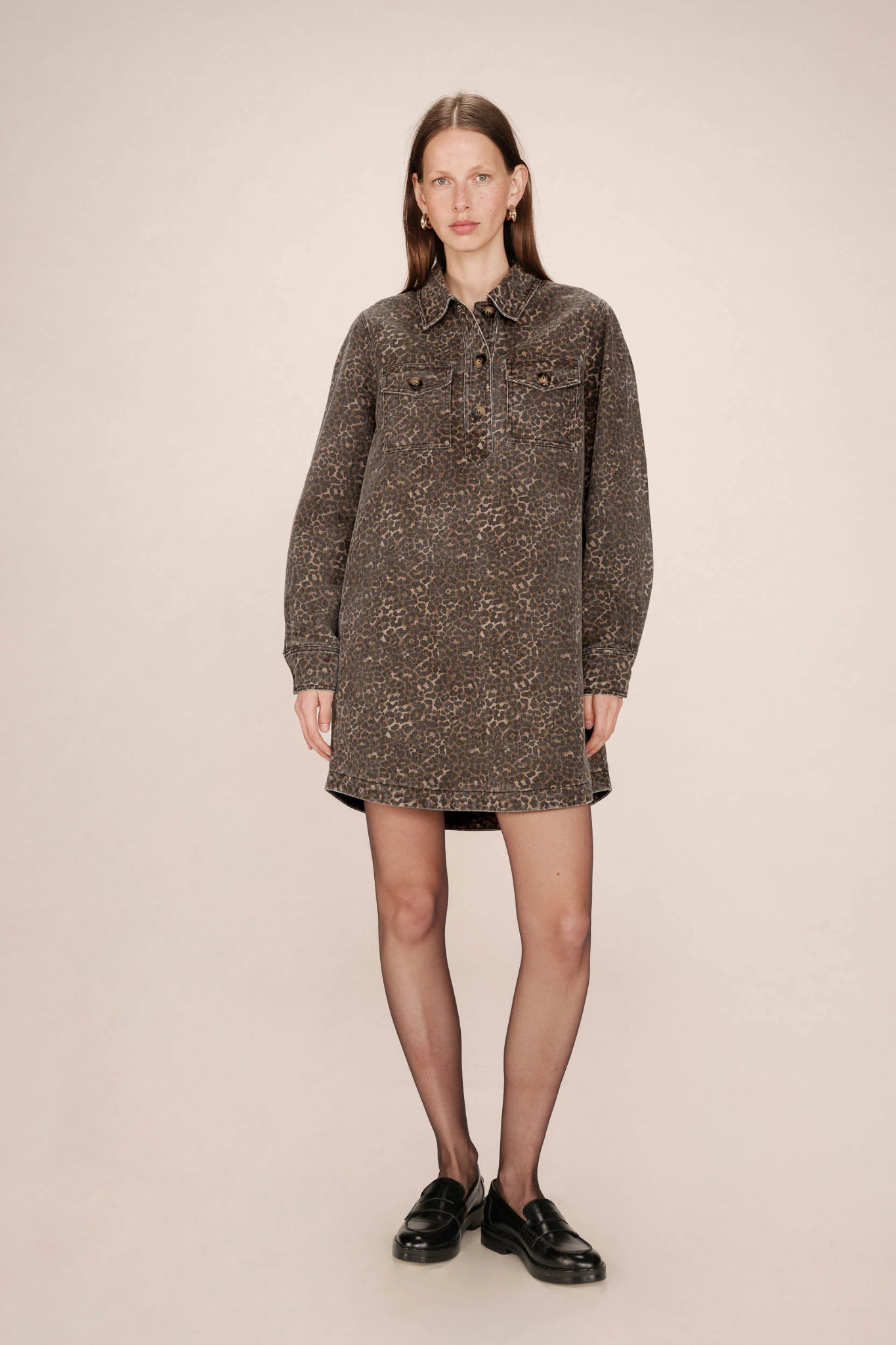 SALLY DRESS - LEOPARD
