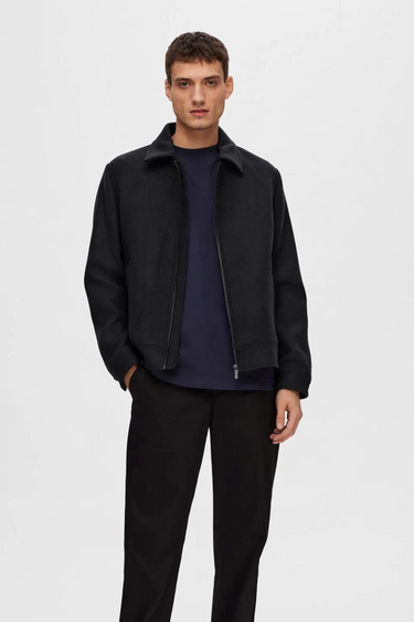 SLHNEW FILIP JACKET NOOS - BLACK