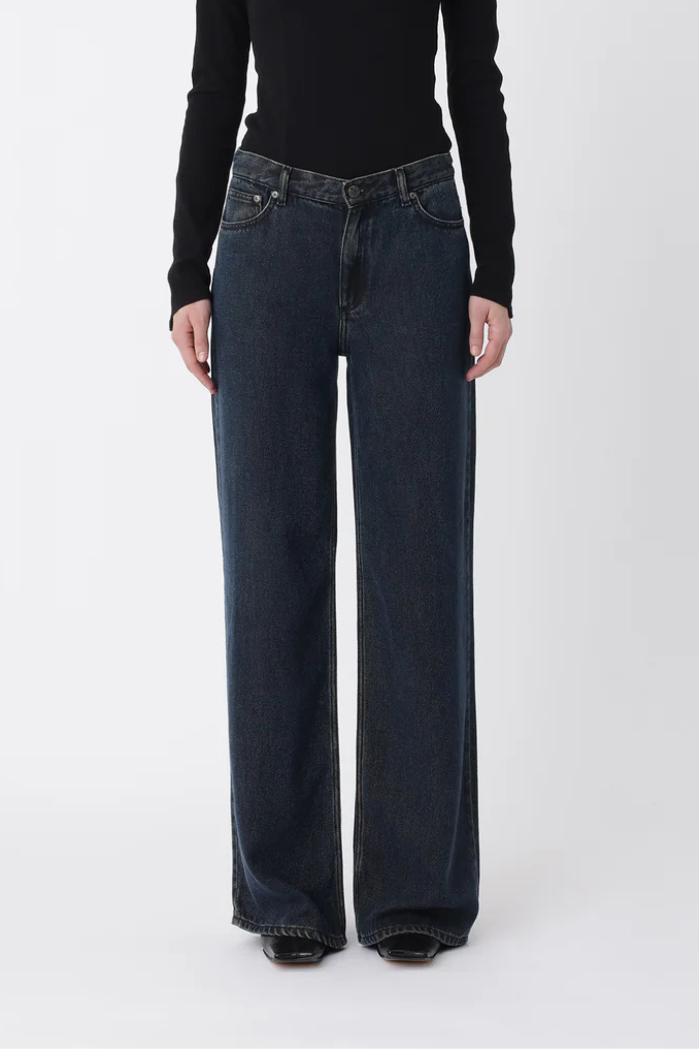 YOLANA PANTS - WASHED BLACK