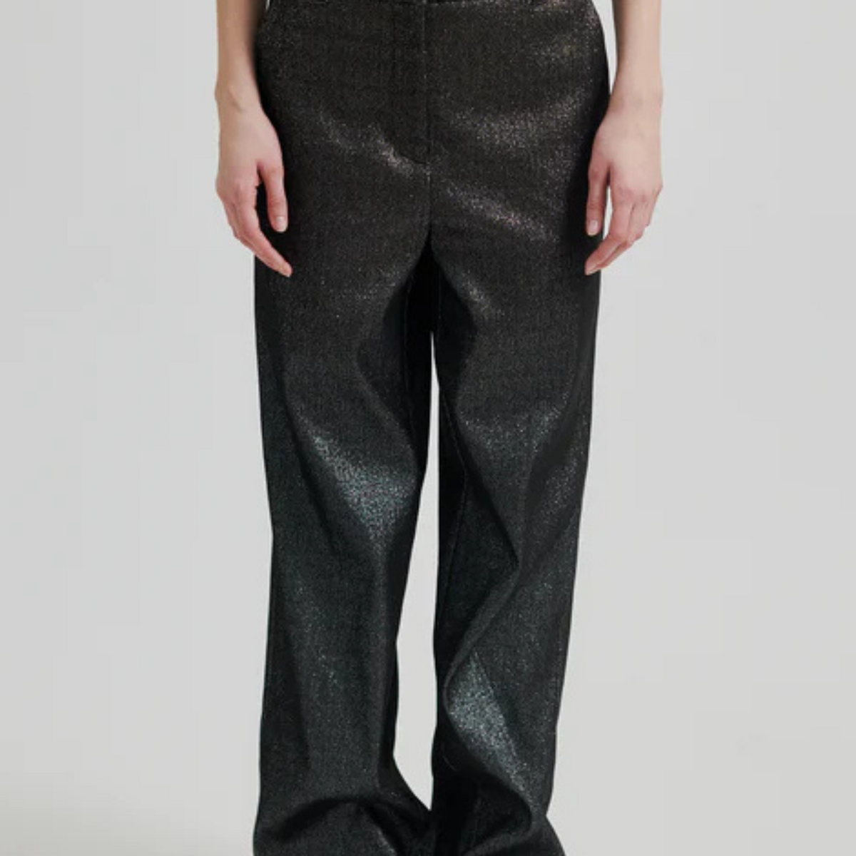 RAVE PANTS - BLACK SILVER
