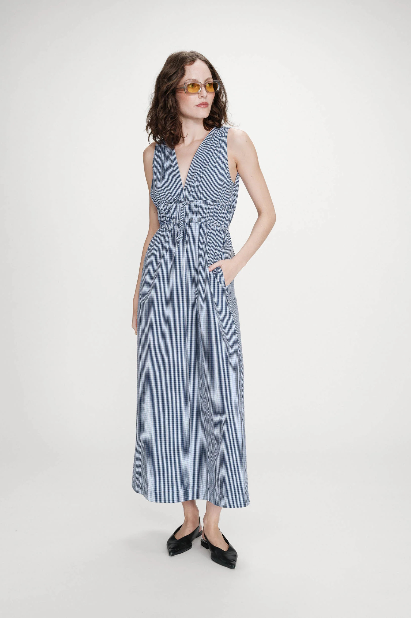 VELMIRA DRESS - MARINE