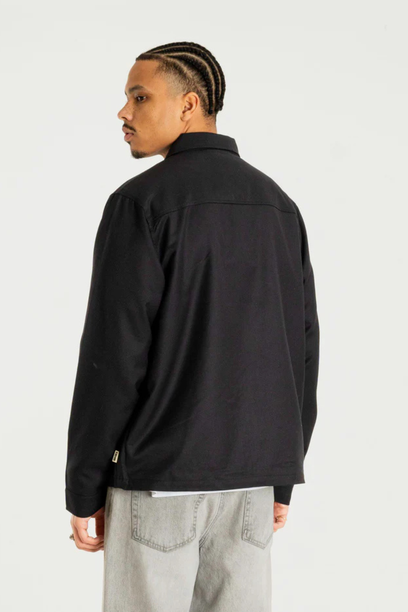 BROVE NICKEL SHIRT - BLACK