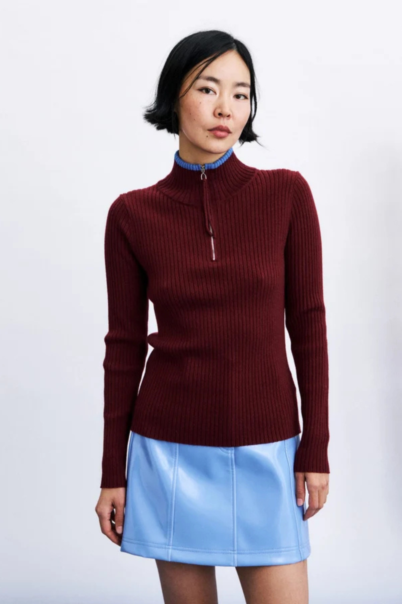 KUJU PULLOVER - BORDEAUX