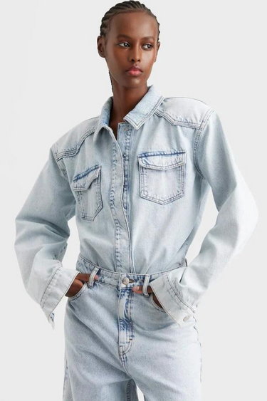 KAILY SHIRT - LIGHT BLUE WASHED