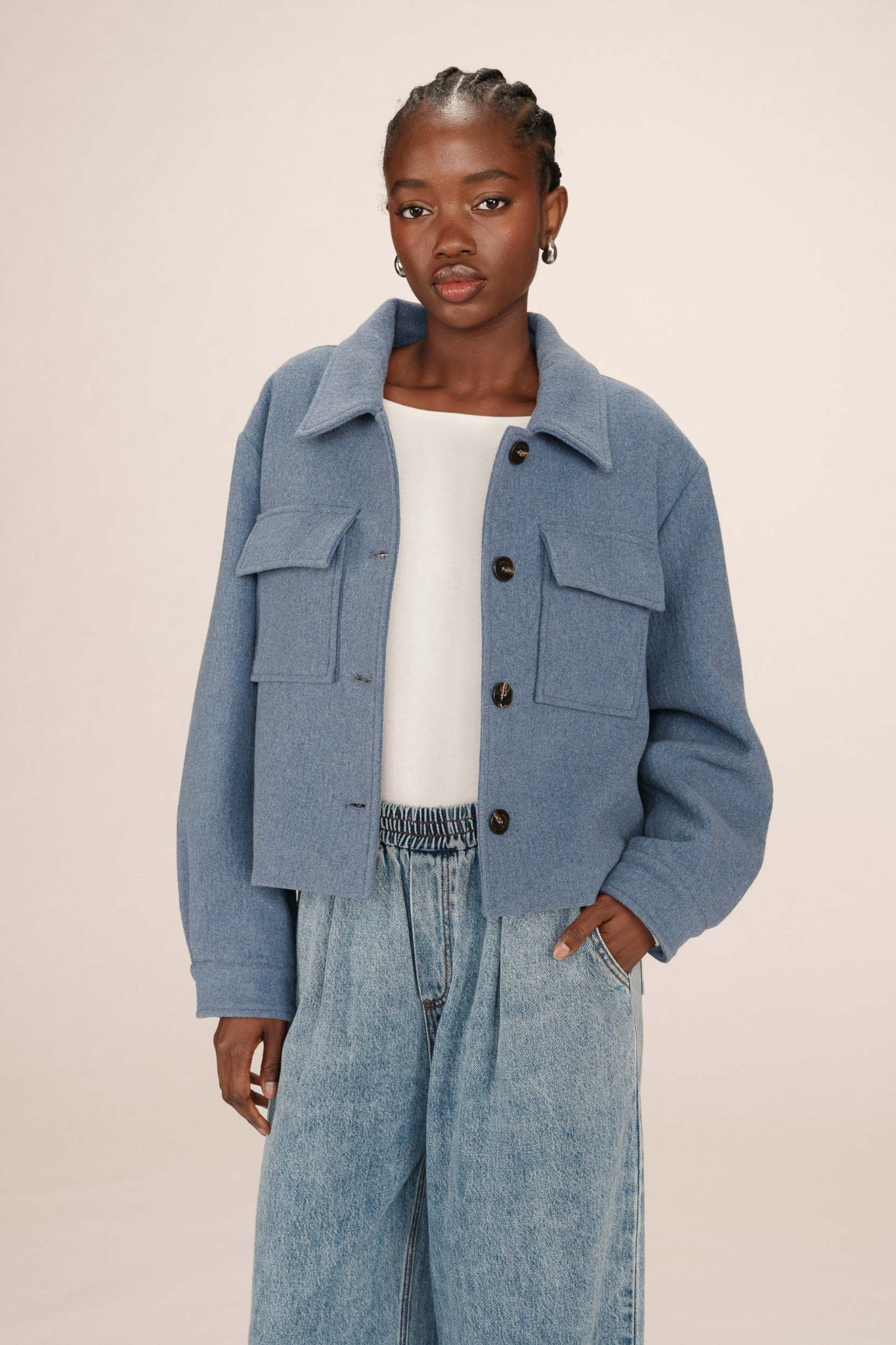 NOVEMBRE JACKET - BLEU DENIM