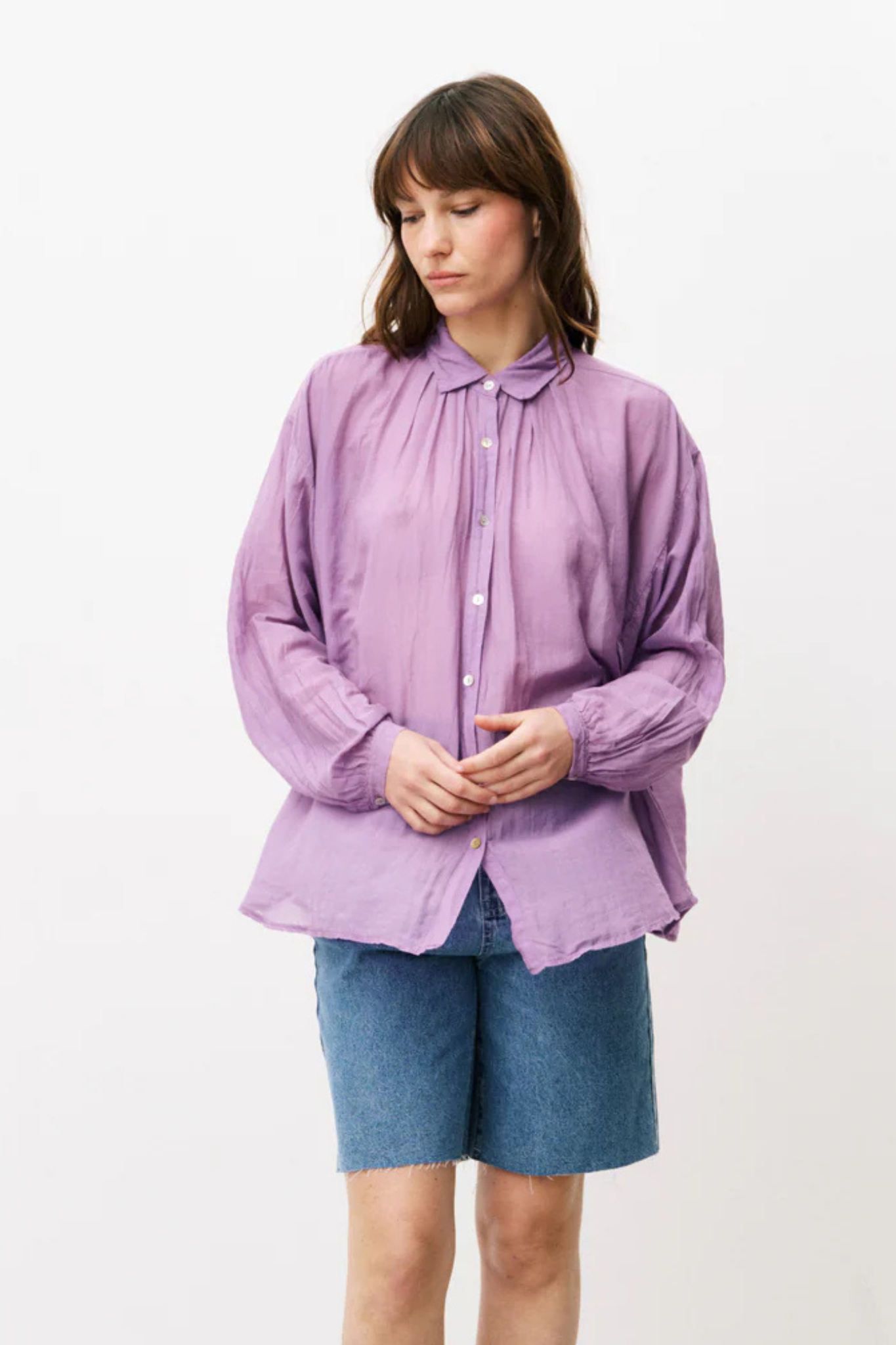 LAMIA SHIRT - LILA