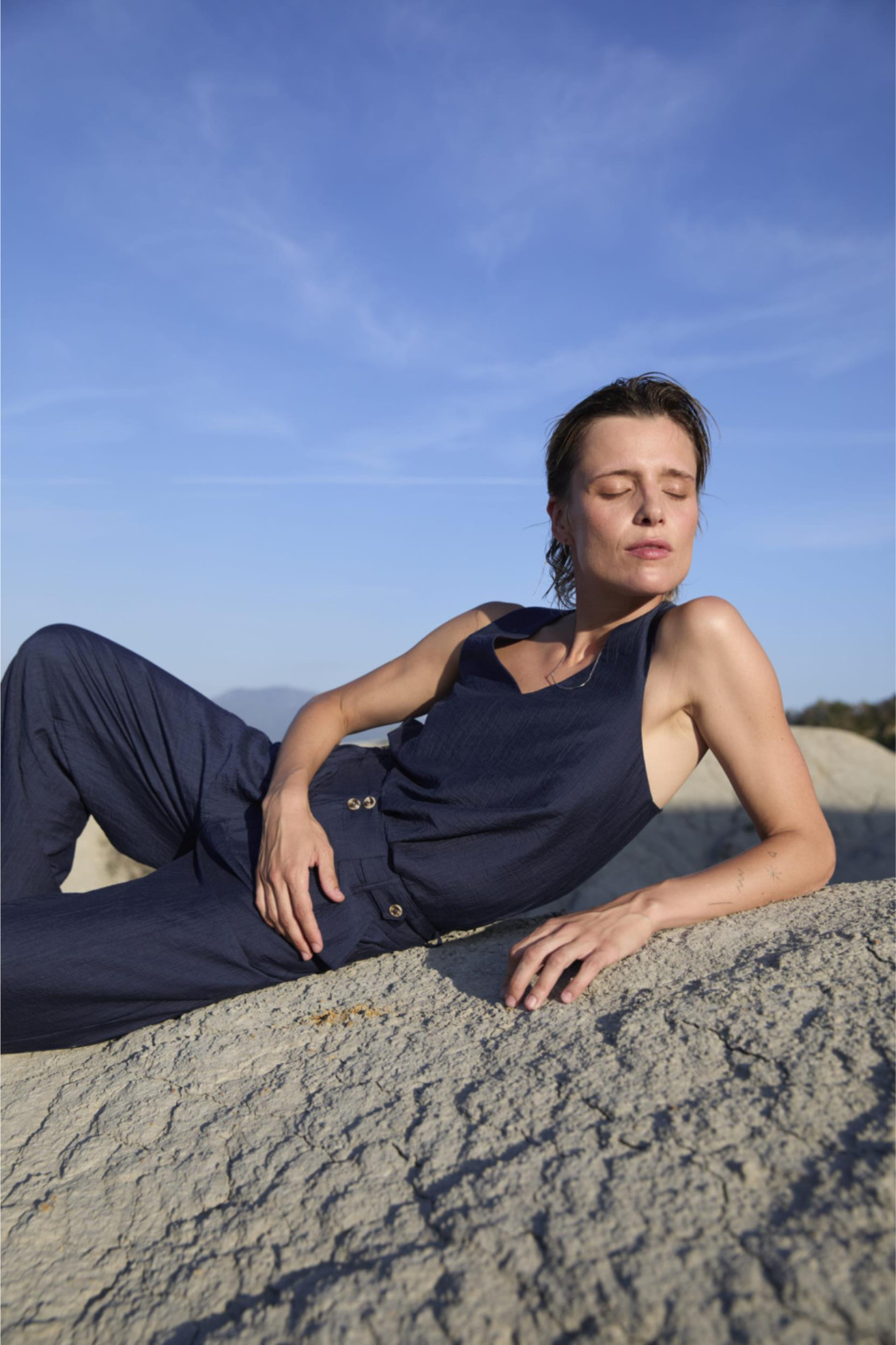 CASINIVA TOP - NAVY