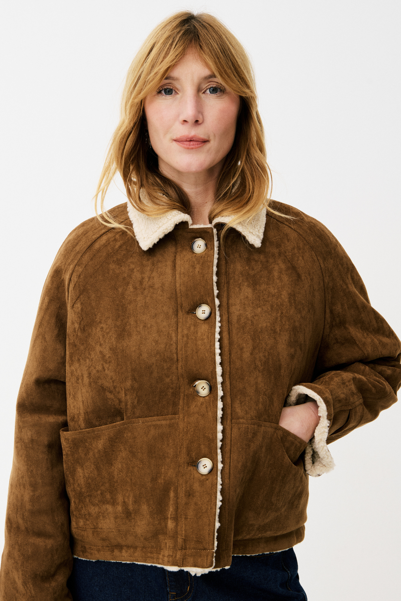 LEANIE JACKET - CAMEL