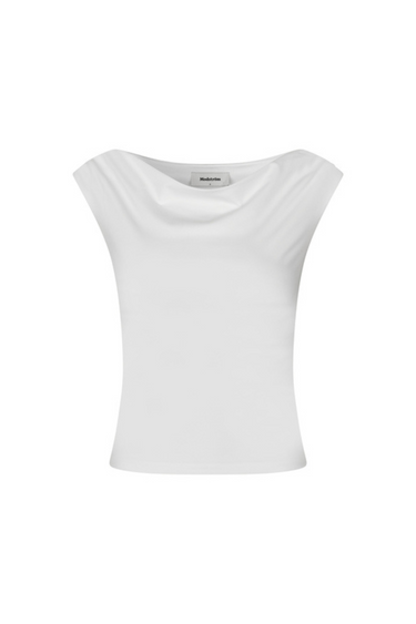 HIMA OFF-SHOULDER TOP - SOFT WHITE