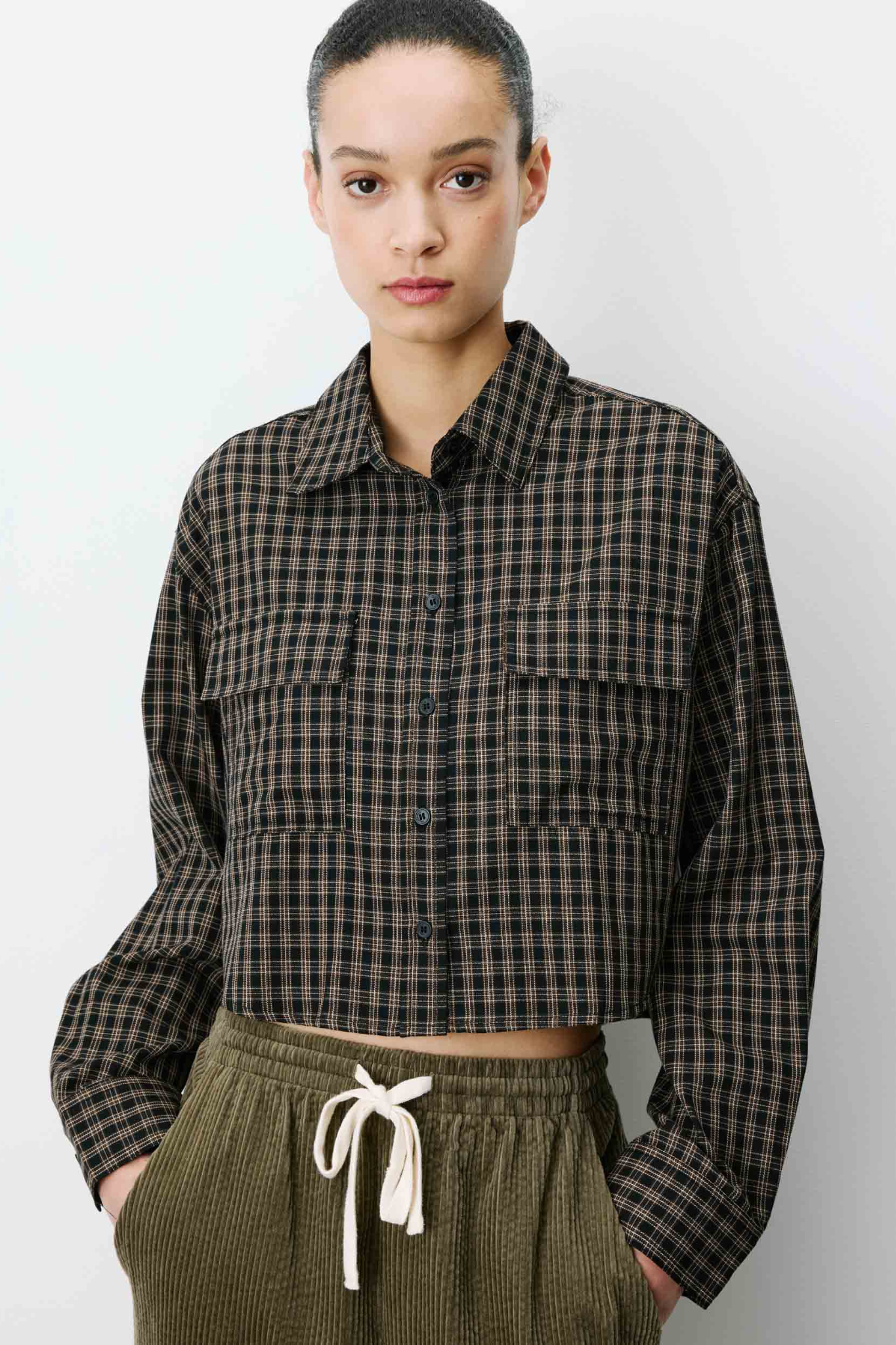 AZELLE SHIRT - BLACK