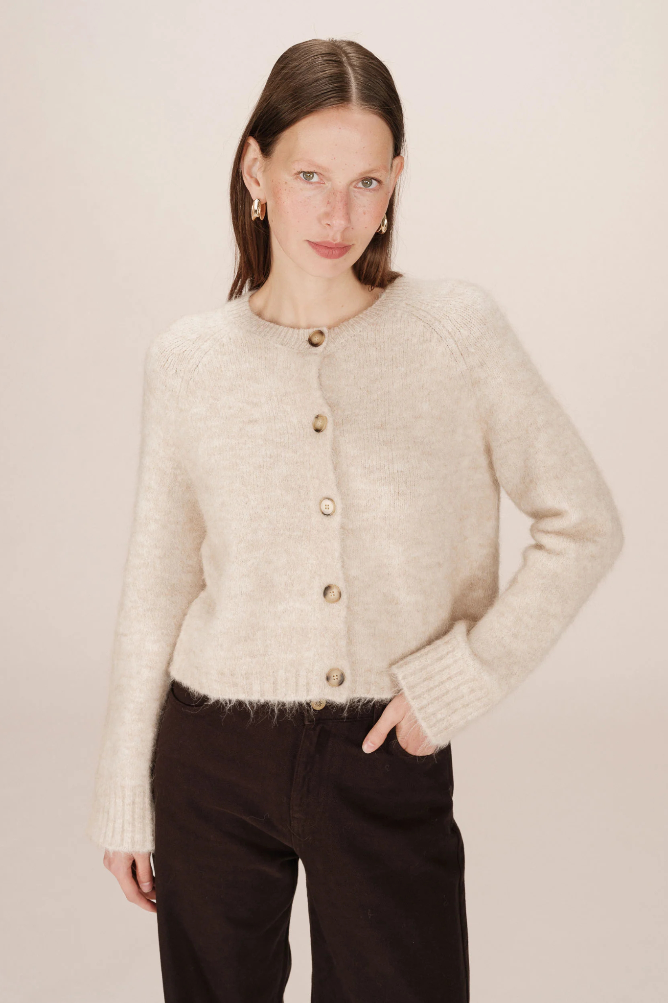 SALMA CARDIGAN - VANILLE