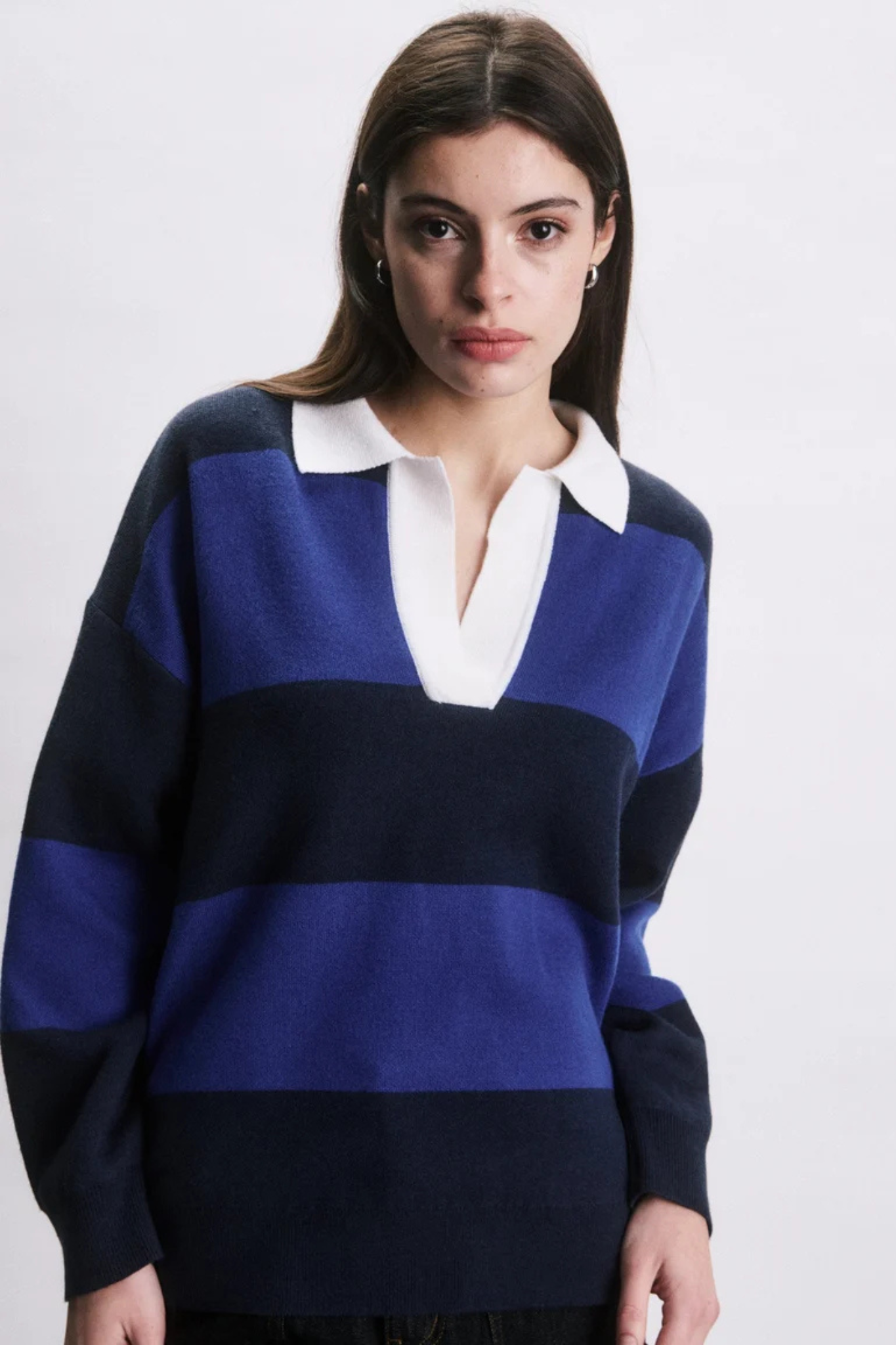 MORGAN SWEATER - NAVY BLUE