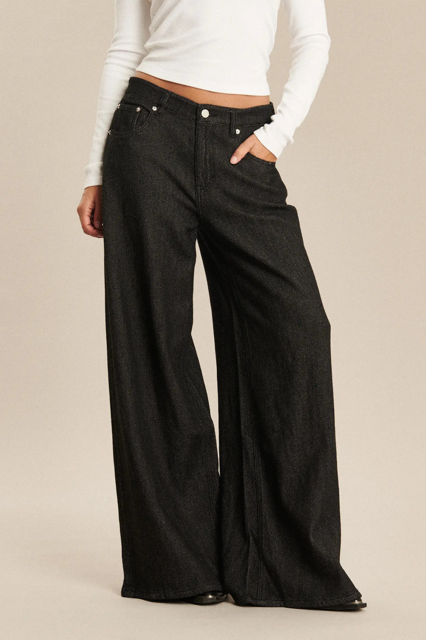 YORK DENIM 3D JEANS - DARK GREY