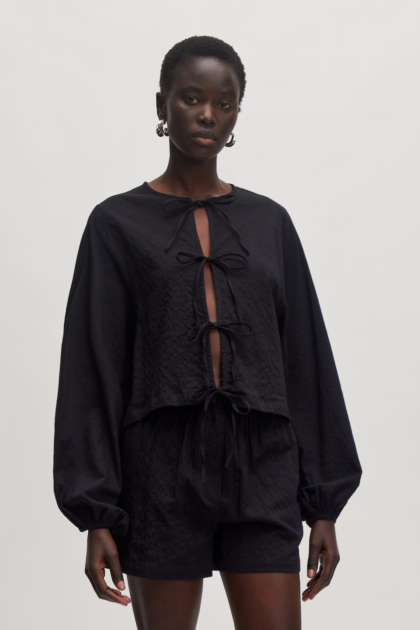 LISANNE BLOUSE - BLACK