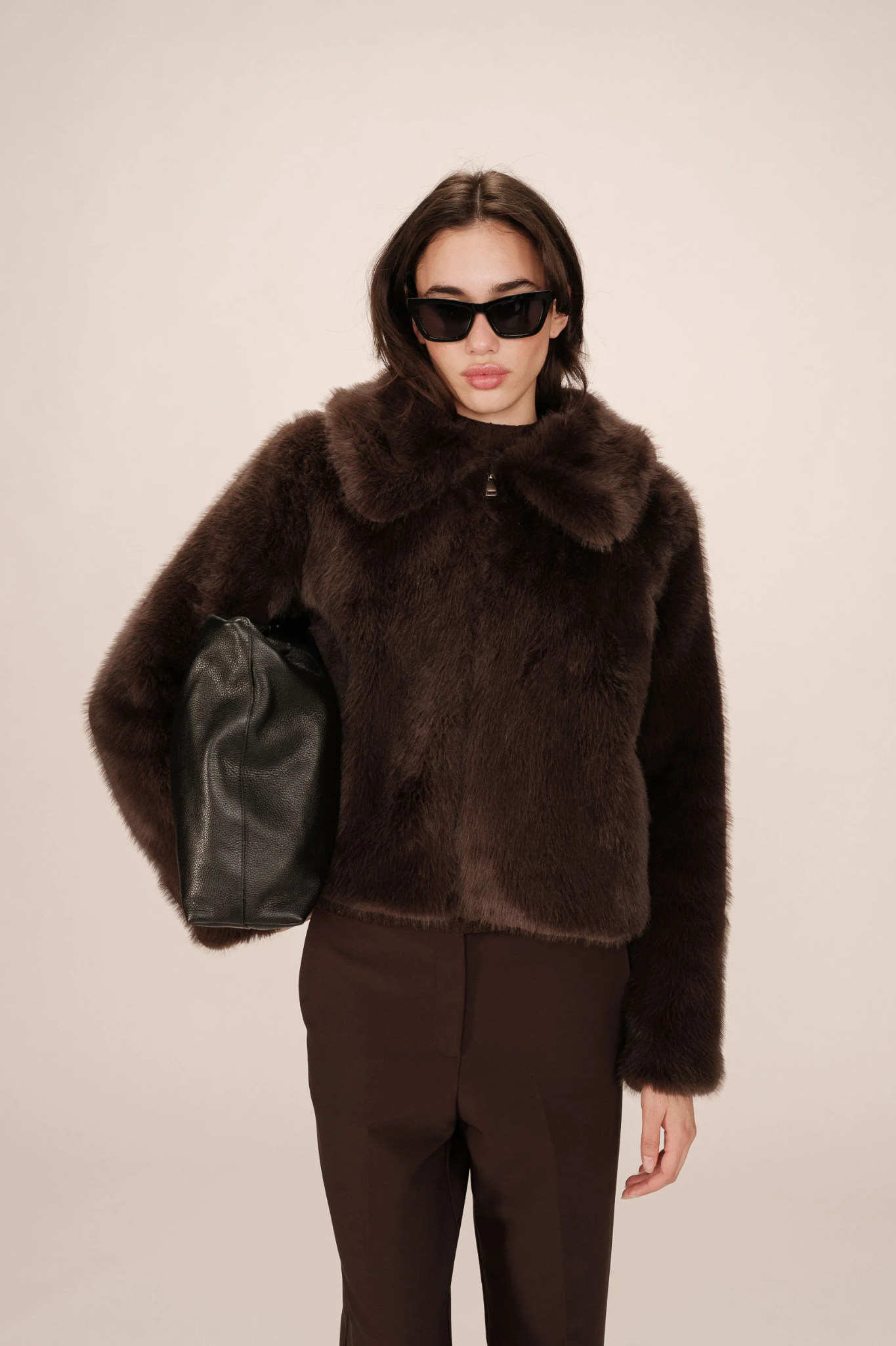 SHONNA COAT - CHOCOLAT