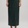 Model wearing the Edited Florin skirt in green. Front view