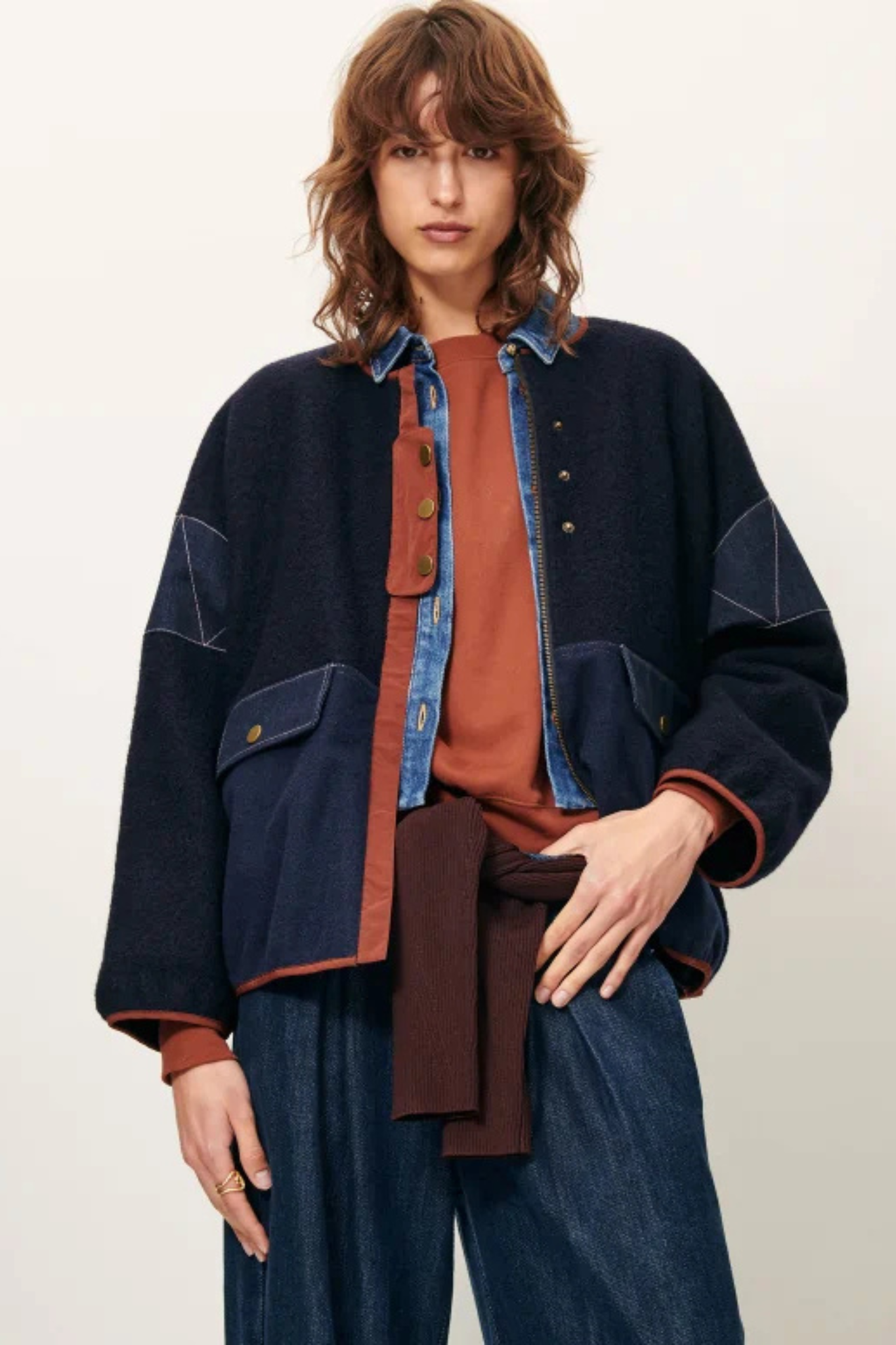 COLD NIGHT JACKET - MOOD INDIGO