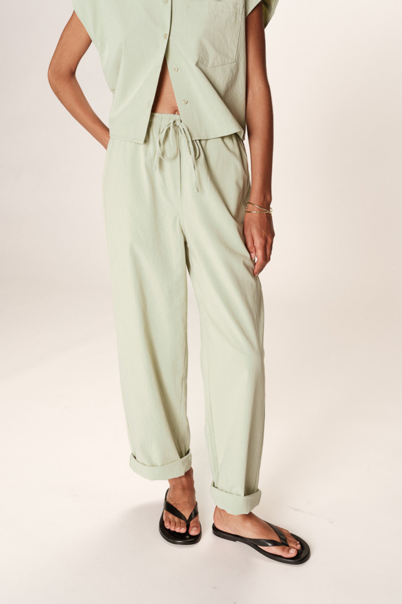 RHODE PANTS - MENTHE