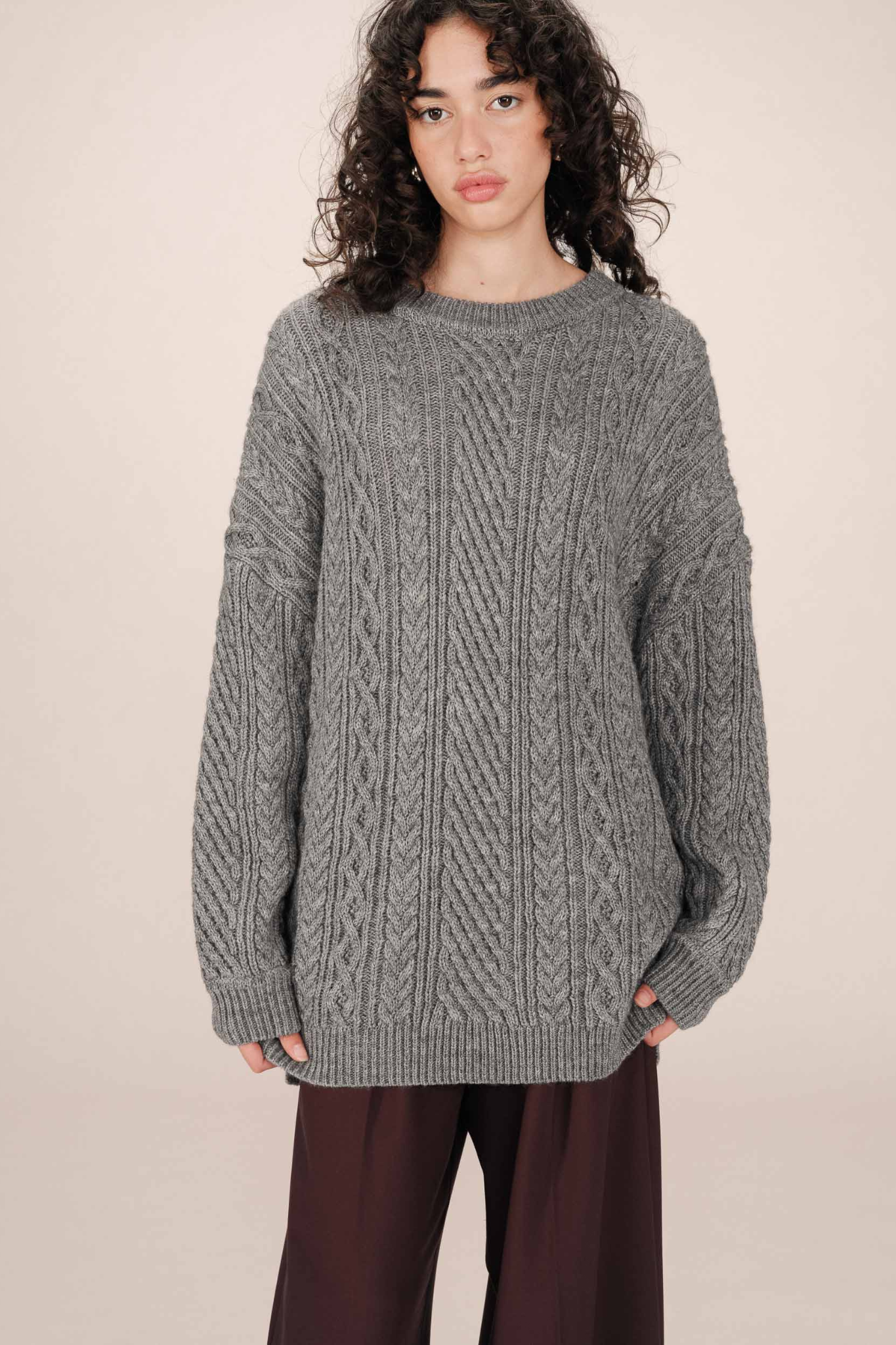 SAVERIO SWEATER - GREY