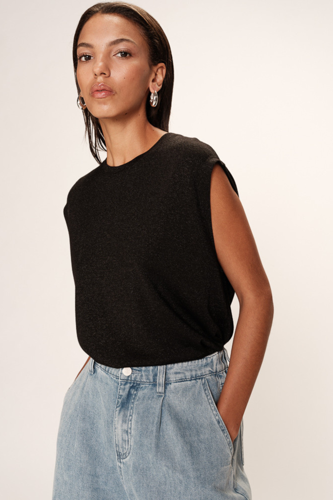 RIMBAUD TOP - BLACK