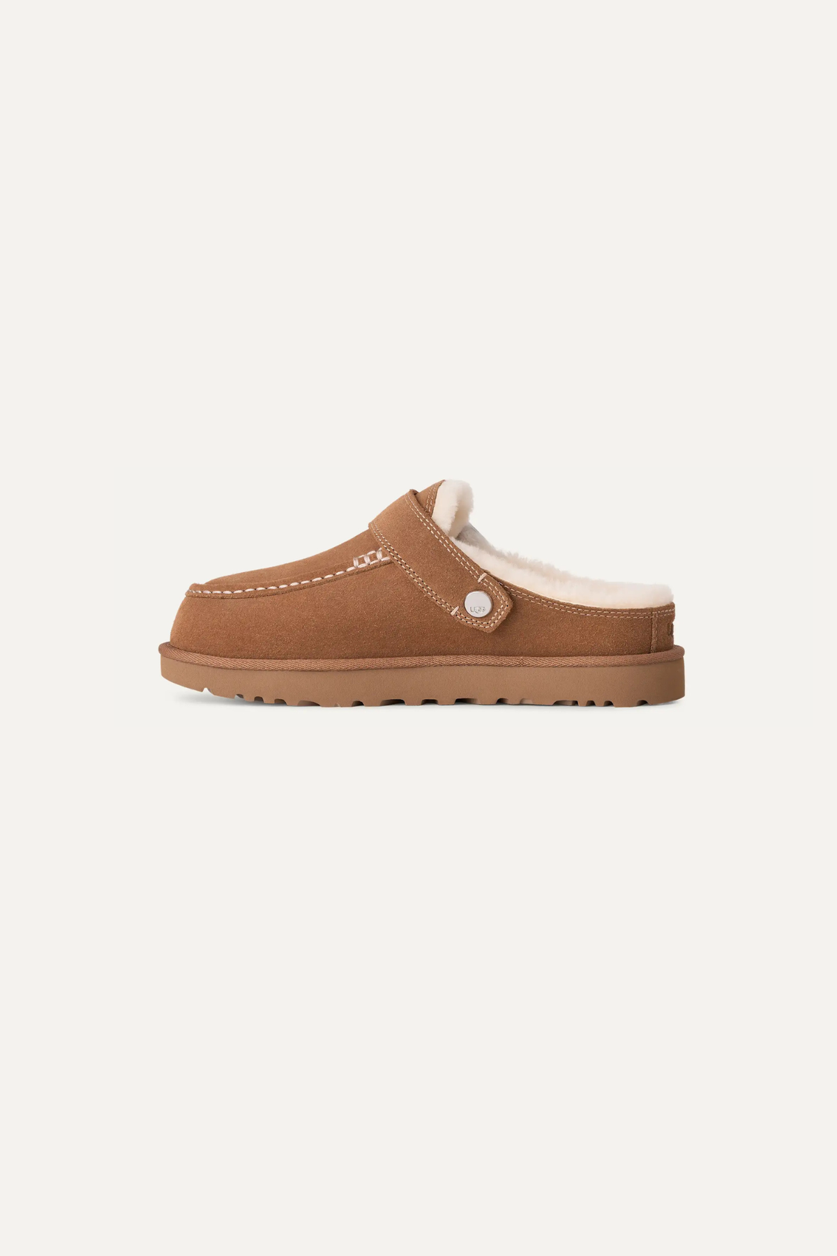 GOLDENSTAR EVELINA CLOG WOMEN SHOES - CHESTNUT