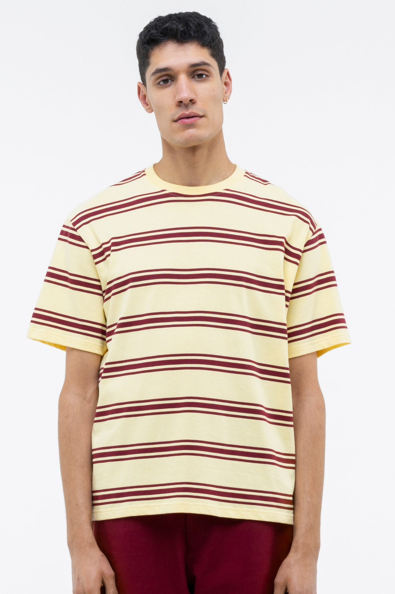 THE CHAIRS STRIPED TEE - YELLOW