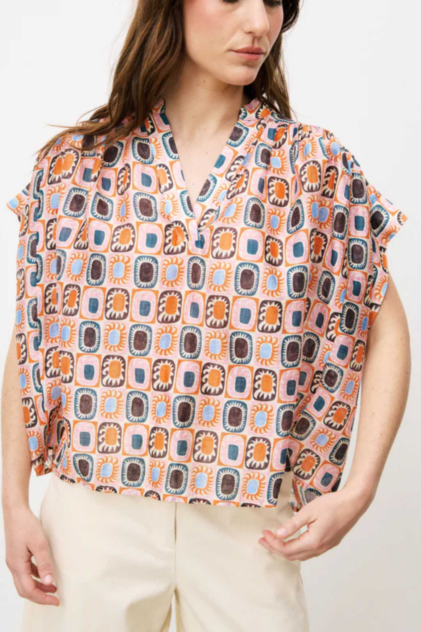 LAURALIE BLOUSE - SOLEIL
