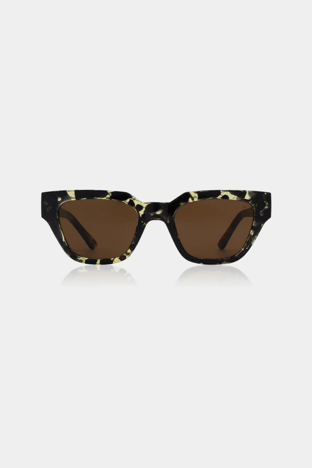 KAWS SUNGLASSES - BLACK/YELLOW TORTOISE