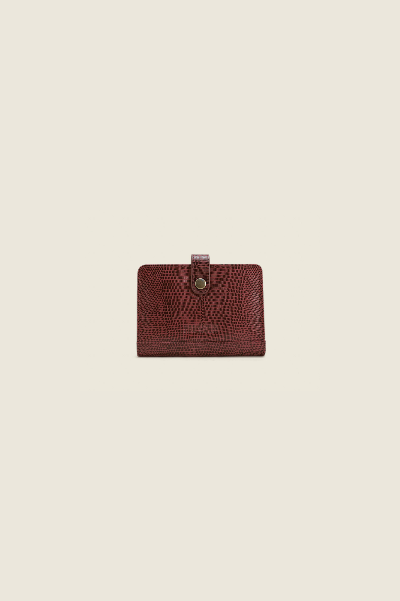 JEANNE 1960 WALLET - GARNET