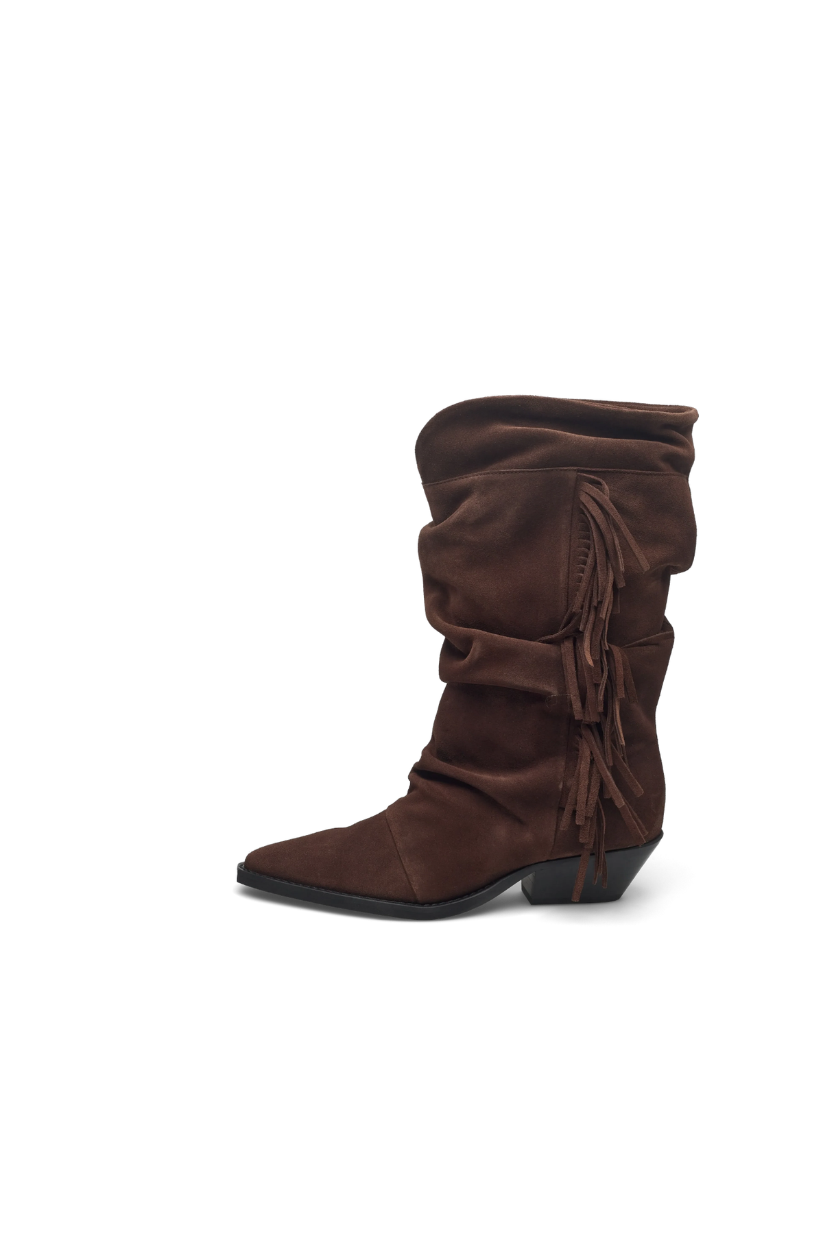 GALE BOOTS - BROWN SUEDE