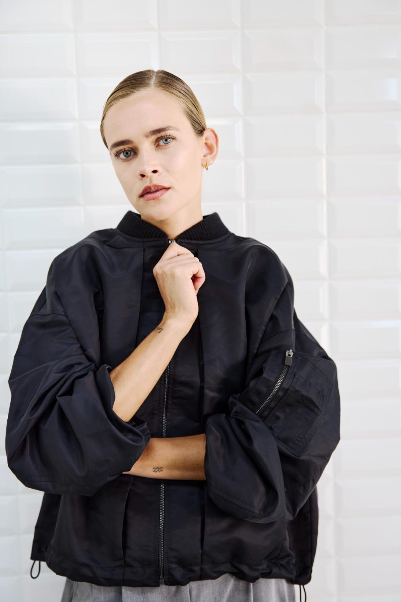 IMPERIAL BOMBER JACKET - BLACK