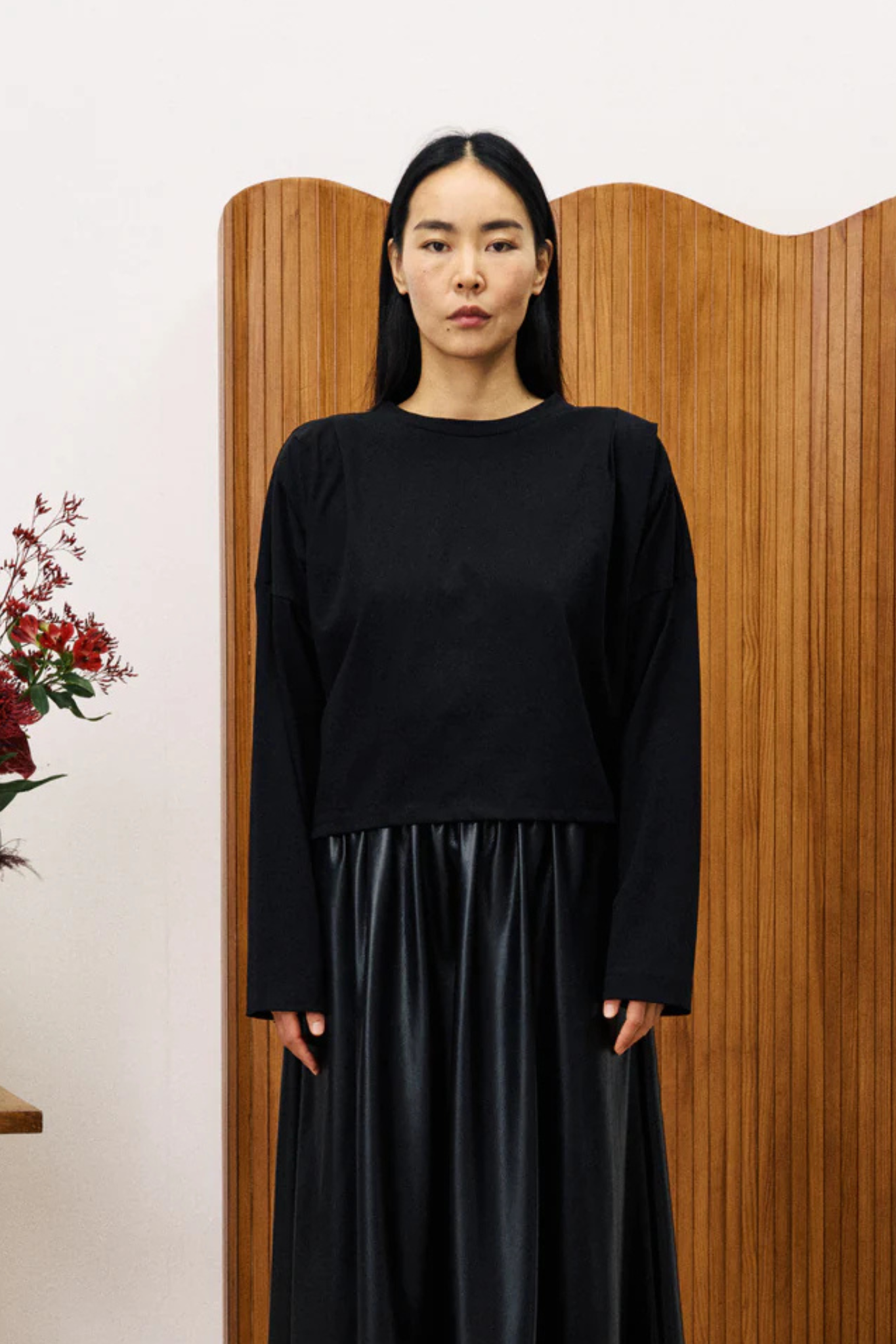 CEYLAN TOP - BLACK