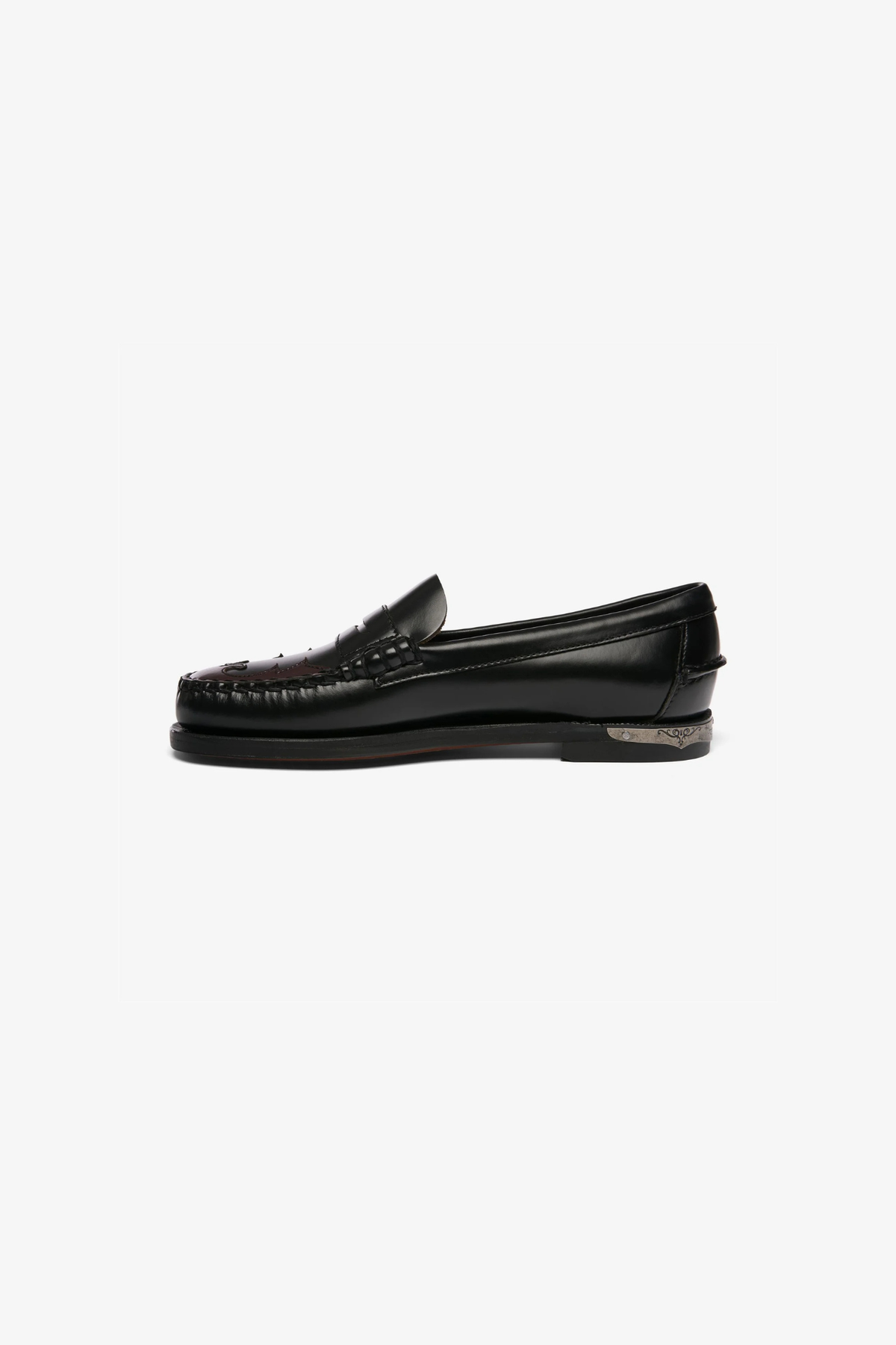 DAN SCARABEO WOMEN SHOES - BLACK/BORDAUX