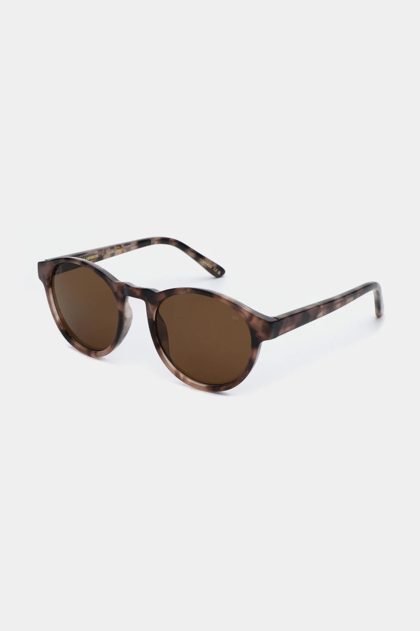 A. Kjaerbede marvin sunglasses in coquina. Front view