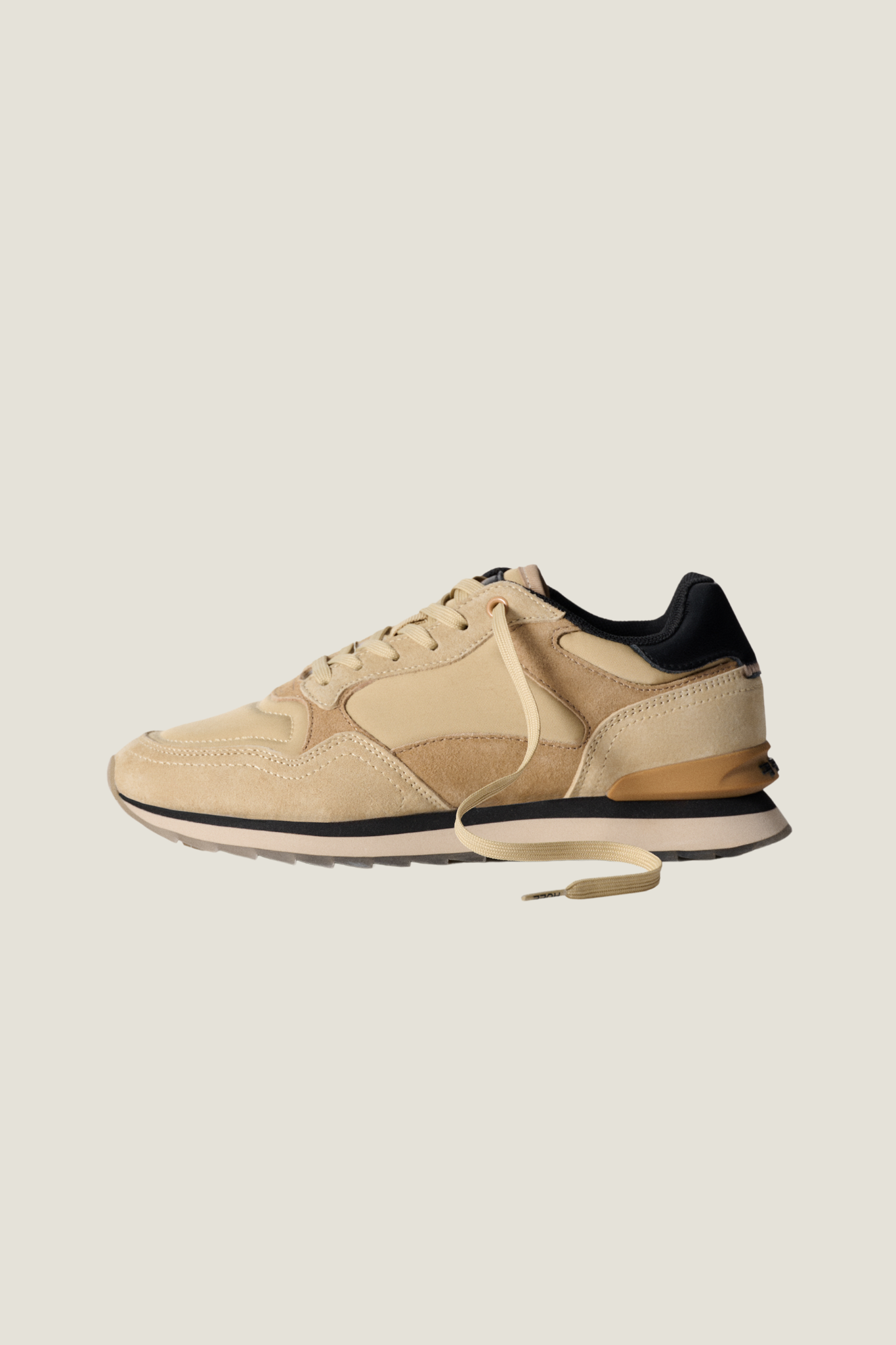 TRIESTE SNEAKERS - BEIGE/BLACK/BROWN