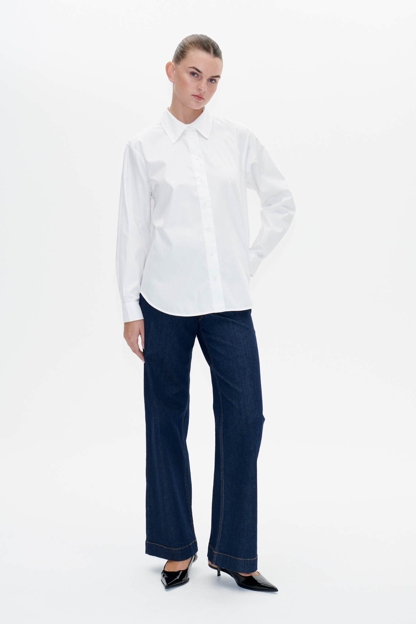 MAXENE SHIRT-BRIGHT WHITE