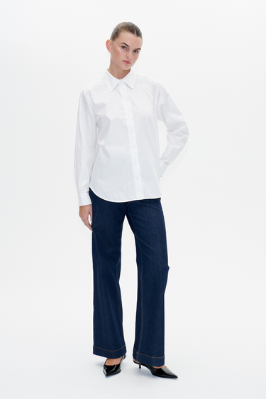 MAXENE SHIRT-BRIGHT WHITE