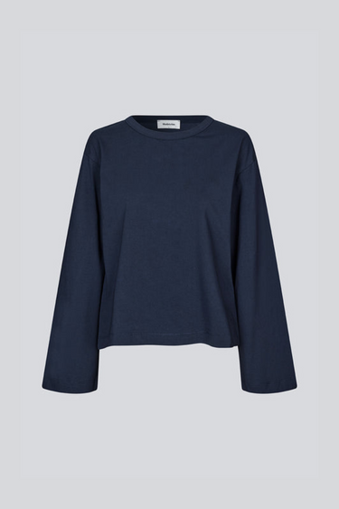 HELLEN LS T-SHIRT - NAVY SKY