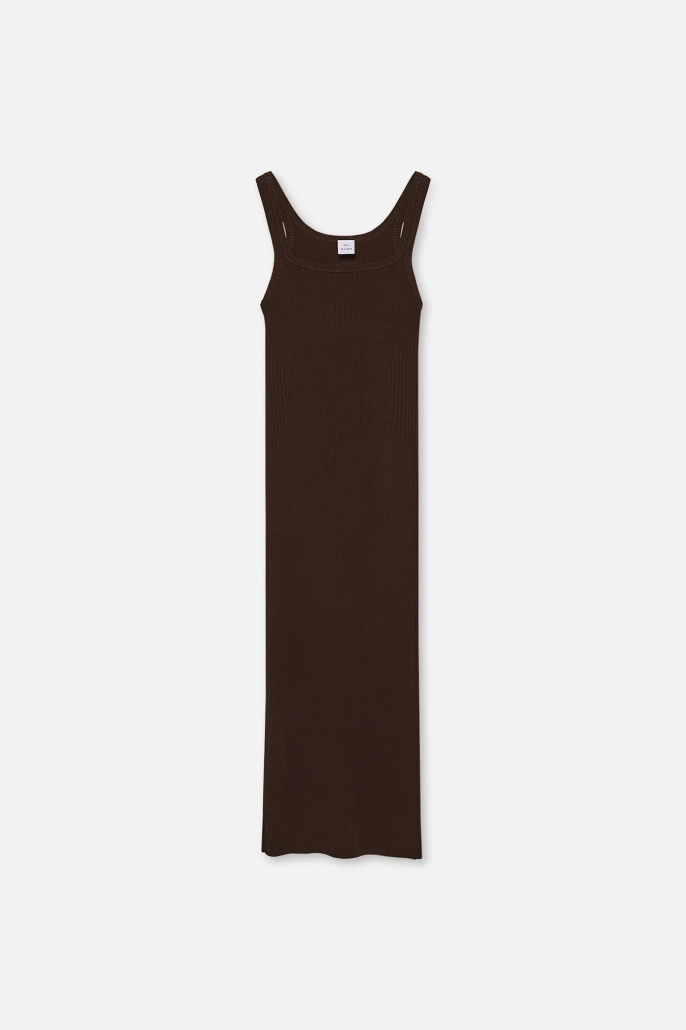 ERINA KNIT DRESS - COFFEE BEAN