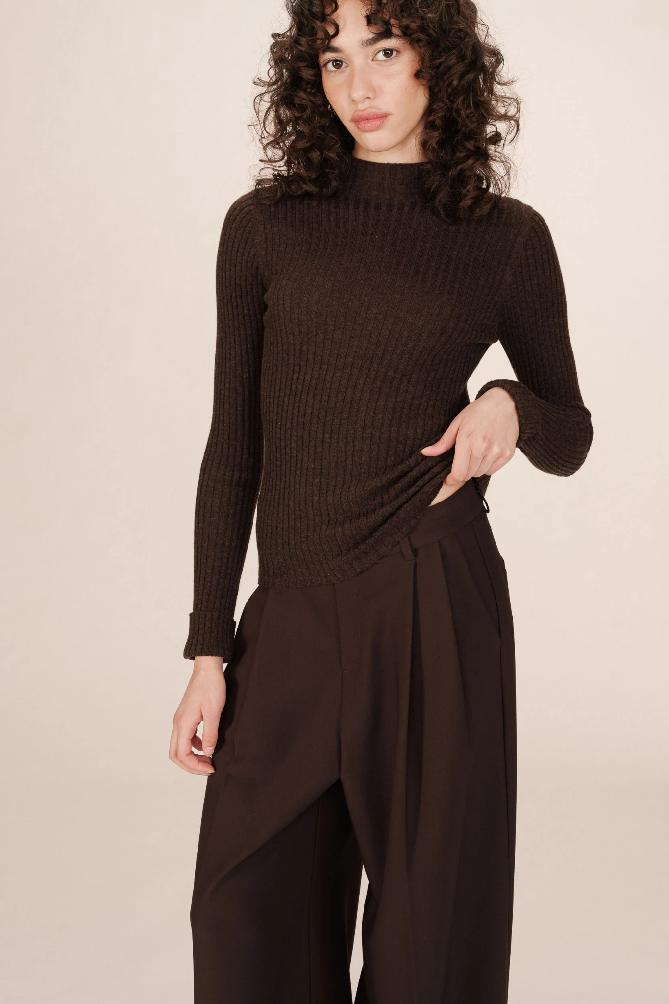 SATURDAY PULLOVER - CHOCOLAT