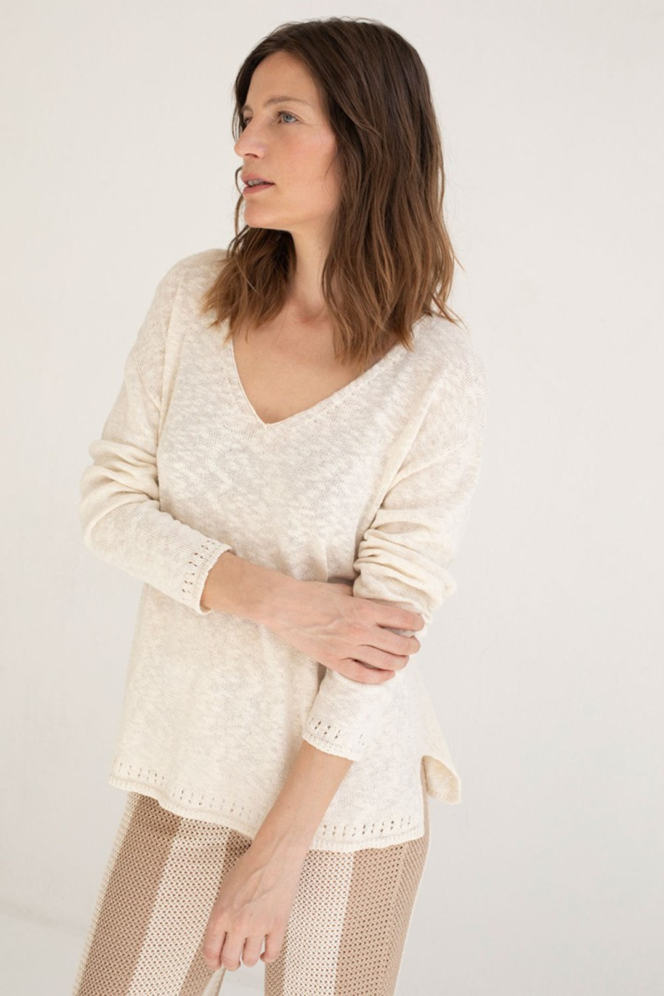 GOZO JUMPER - ECRU